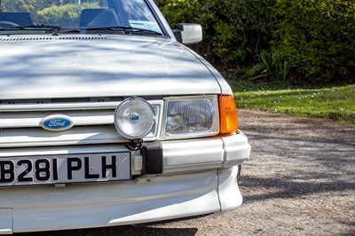Lot 99 - 1985 Ford Escort RS Turbo S1