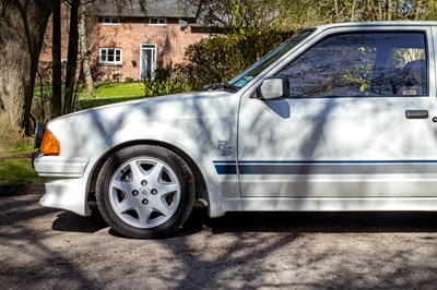 Lot 99 - 1985 Ford Escort RS Turbo S1