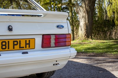 Lot 99 - 1985 Ford Escort RS Turbo S1