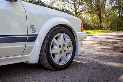 Lot 99 - 1985 Ford Escort RS Turbo S1