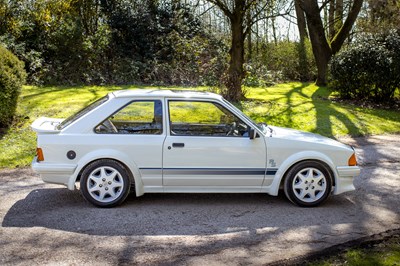 Lot 99 - 1985 Ford Escort RS Turbo S1