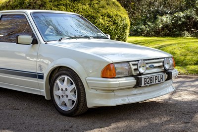Lot 99 - 1985 Ford Escort RS Turbo S1