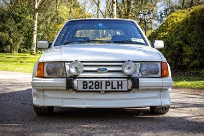 Lot 99 - 1985 Ford Escort RS Turbo S1