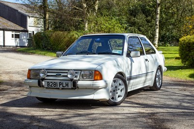 Lot 99 - 1985 Ford Escort RS Turbo S1