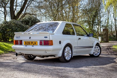 Lot 99 - 1985 Ford Escort RS Turbo S1