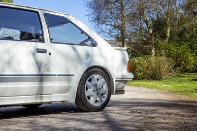 Lot 99 - 1985 Ford Escort RS Turbo S1