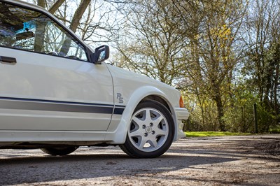 Lot 99 - 1985 Ford Escort RS Turbo S1