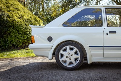 Lot 99 - 1985 Ford Escort RS Turbo S1