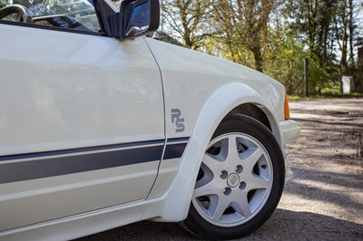 Lot 99 - 1985 Ford Escort RS Turbo S1