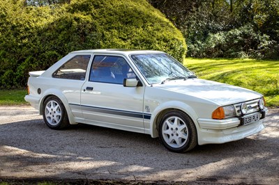 Lot 99 - 1985 Ford Escort RS Turbo S1