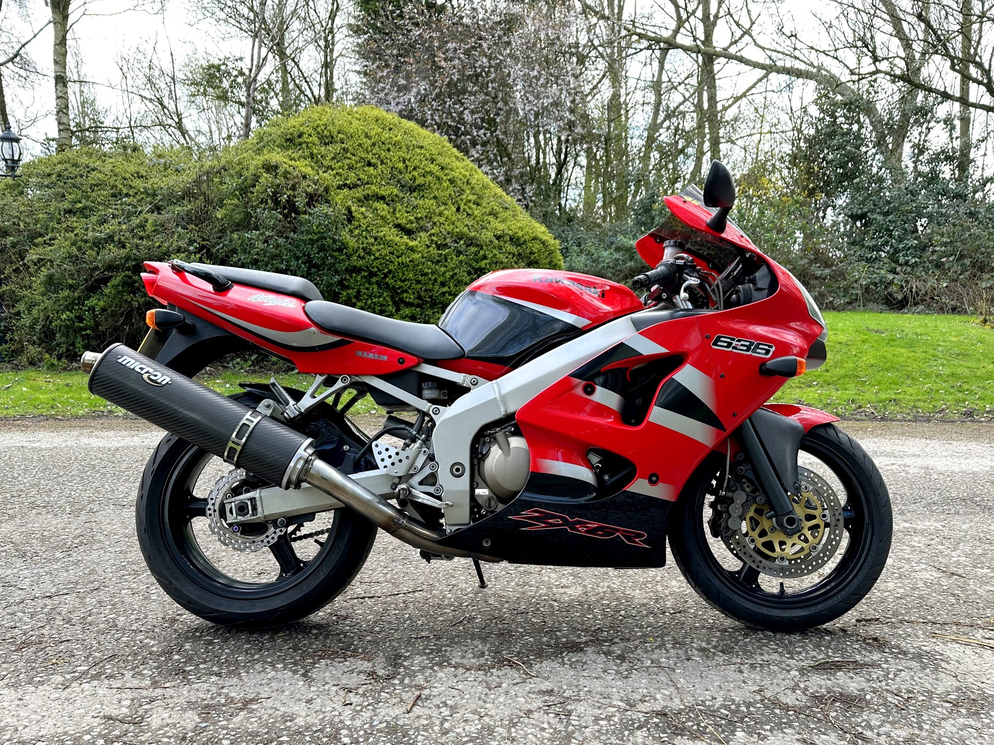 ボルドーページ Lot 1 - 2003 Kawasaki Ninja ZX-6R
