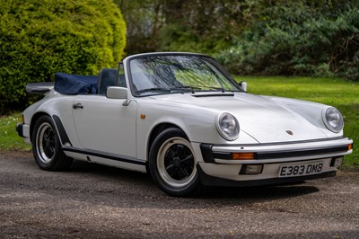 Lot 94 - 1987 Porsche 911 3.2 Carrera Sport Cabriolet