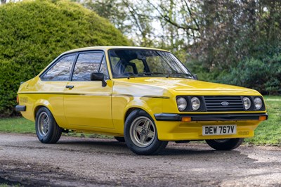 Lot 98 - 1980 Ford Escort RS2000 Custom