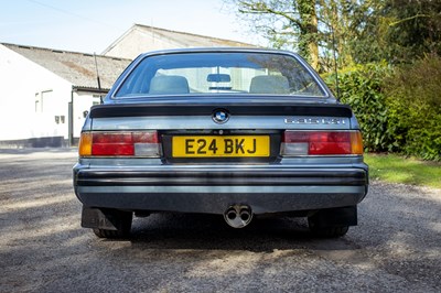 Lot 83 - 1988 BMW 635 CSi