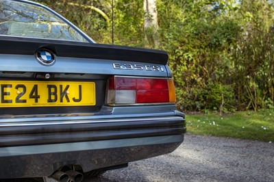 Lot 83 - 1988 BMW 635 CSi