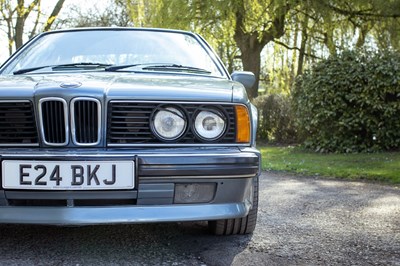 Lot 83 - 1988 BMW 635 CSi